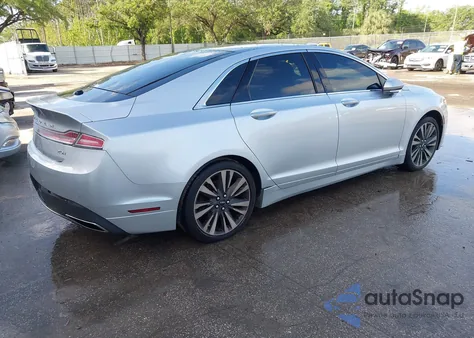 2017 Lincoln Mkz Hybrid Reserve из США, поврежденный, VIN 3LN6L5MUXHR636038